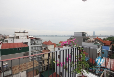 The 7-th floor apartment with large lakeview in Tay Ho, Hanoi